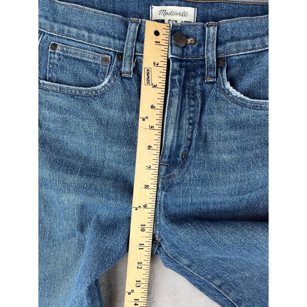 Madewell Womens Classic Straight Jeans Size 24 Blue Denim Fair Trade Certified - Picture 12 of 14